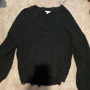 Black sweater
